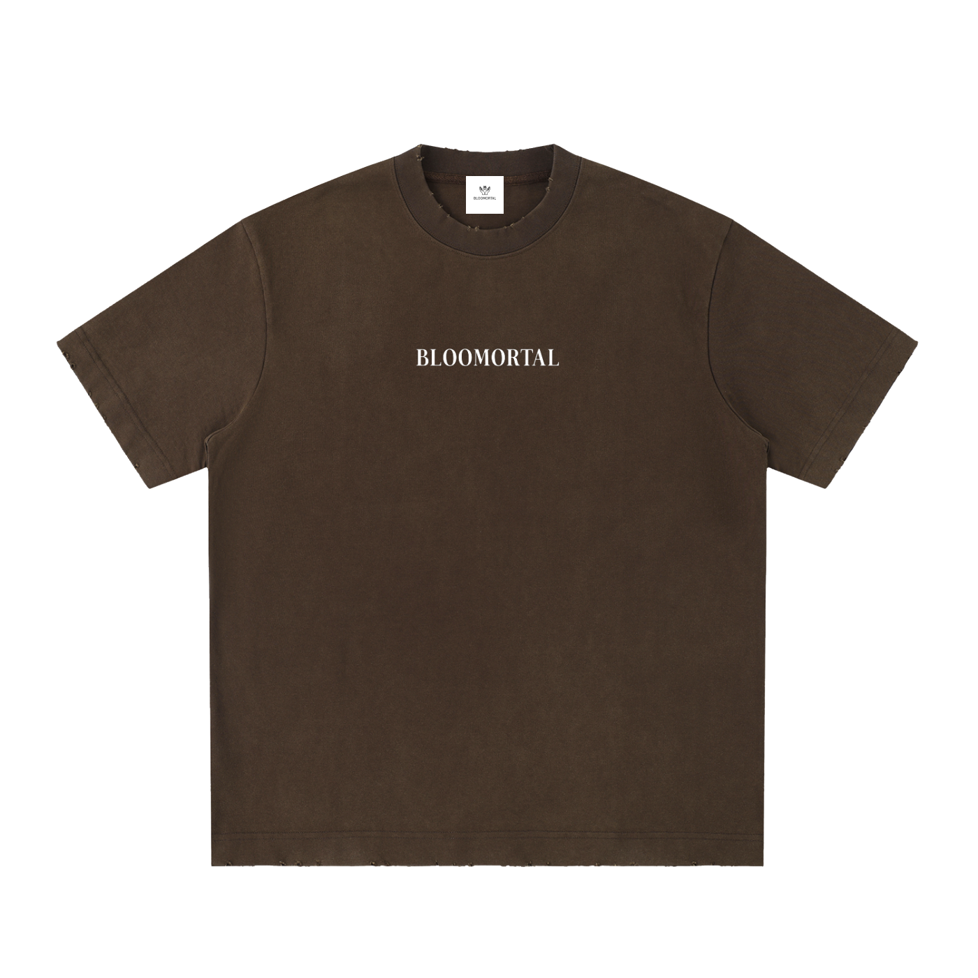 Love Yourself Heavyweight Vintage Washed Frayed T-Shirt