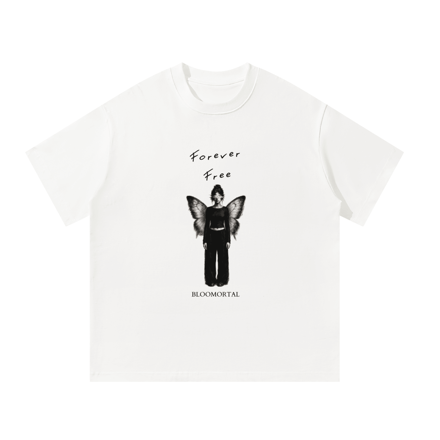 Forever Free Unisex Oversized T-Shirt - BLOOMORTAL