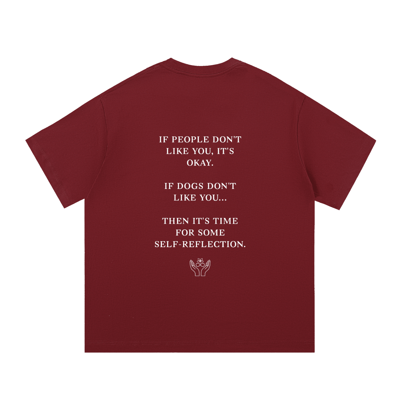 If dogs don't like you Unisex Oversized T-Shirt - BLOOMORTAL