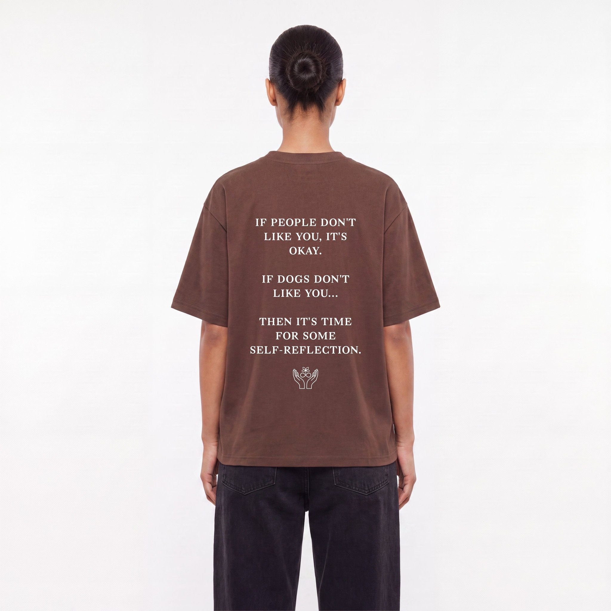 If dogs don't like you Unisex Oversized T-Shirt - BLOOMORTAL