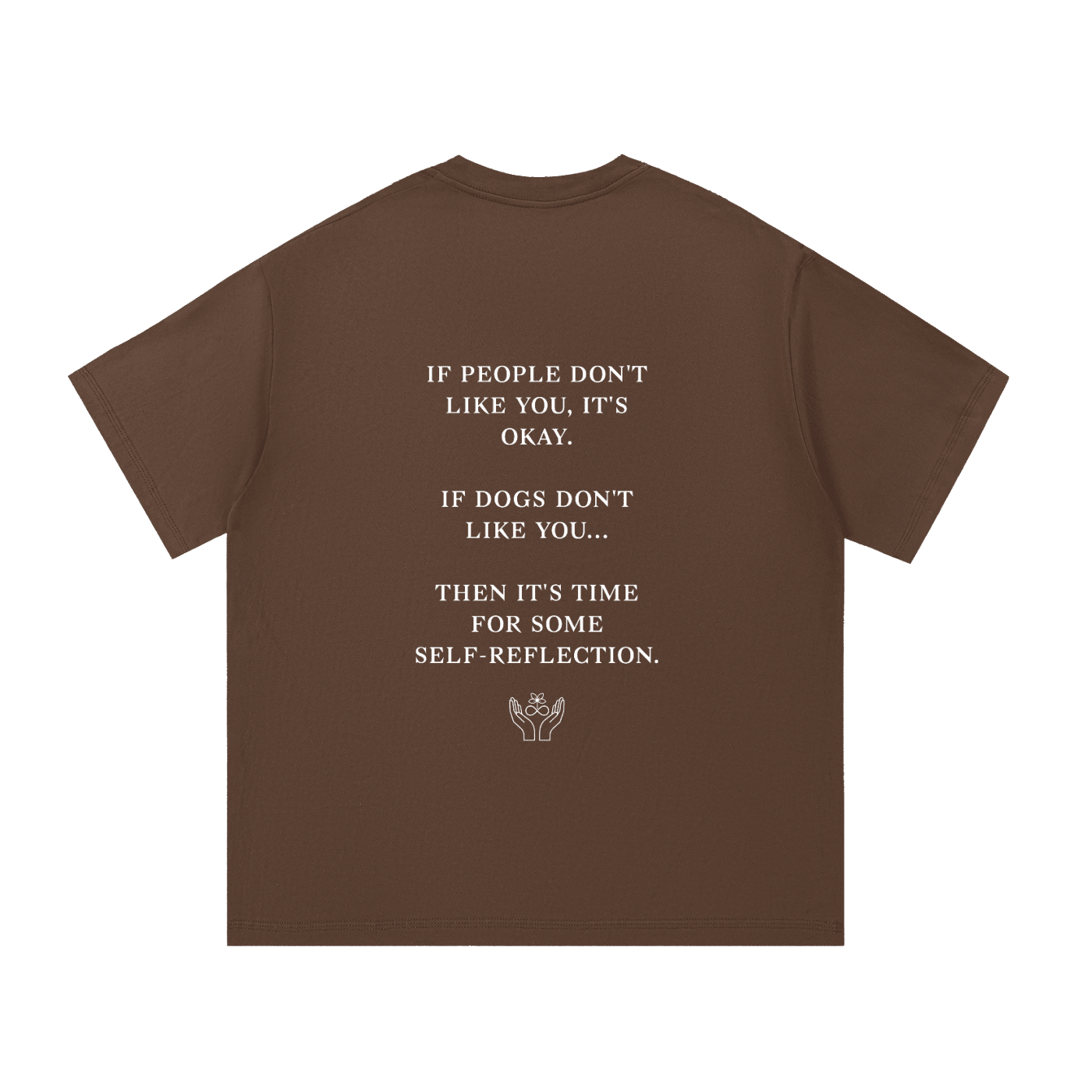 If dogs don't like you Unisex Oversized T-Shirt - BLOOMORTAL