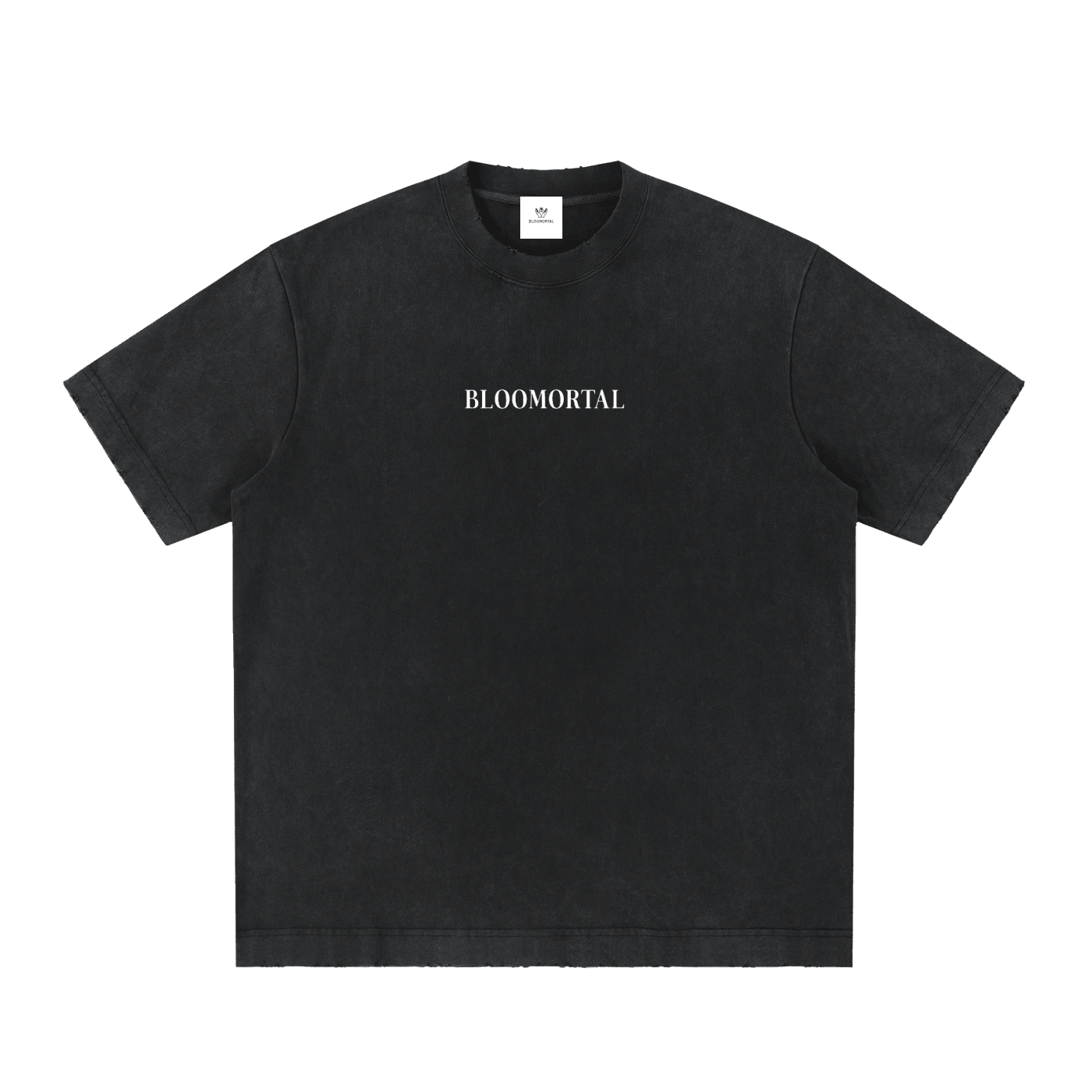 Love Yourself Heavyweight Vintage Washed Frayed T-Shirt - BLOOMORTAL
