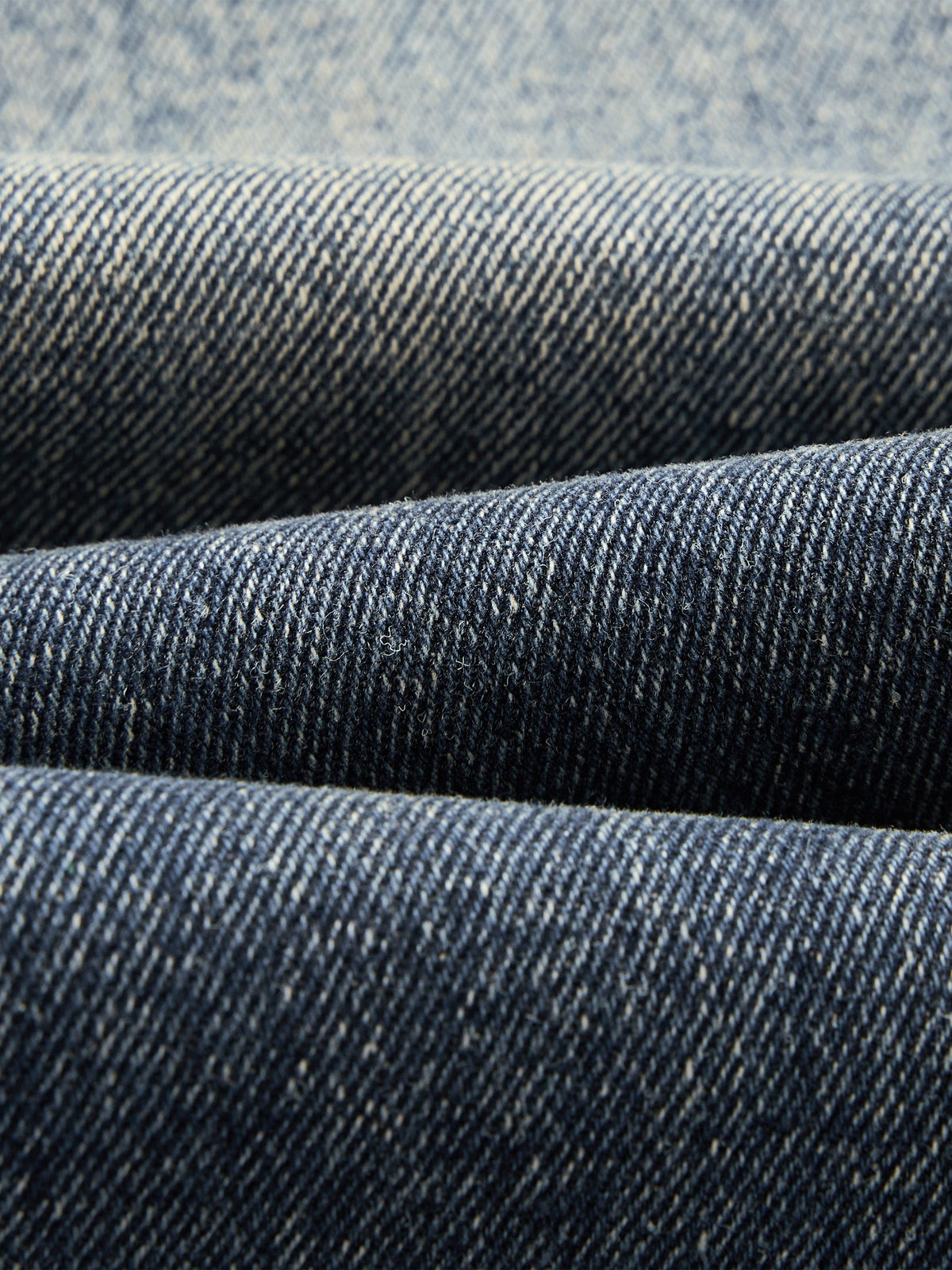 Men’s Vintage Wash Straight Leg Denim Jeans - BLOOMORTAL
