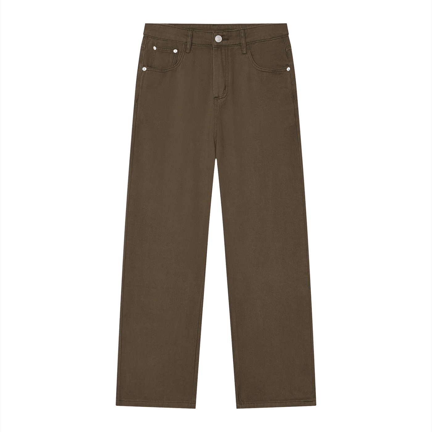 Men’s Vintage Wash Straight Leg Jeans - BLOOMORTAL