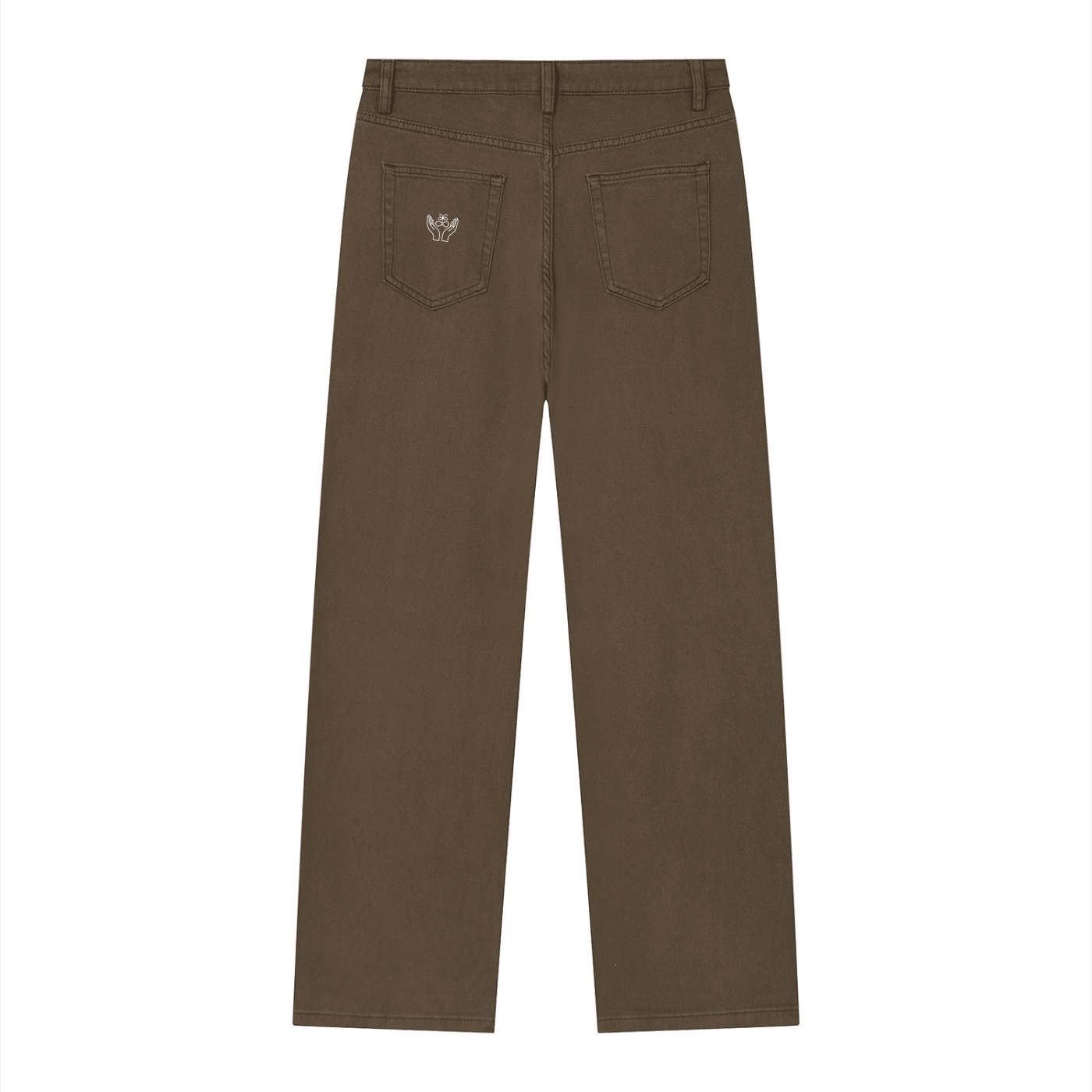 Men’s Vintage Wash Straight Leg Jeans - BLOOMORTAL
