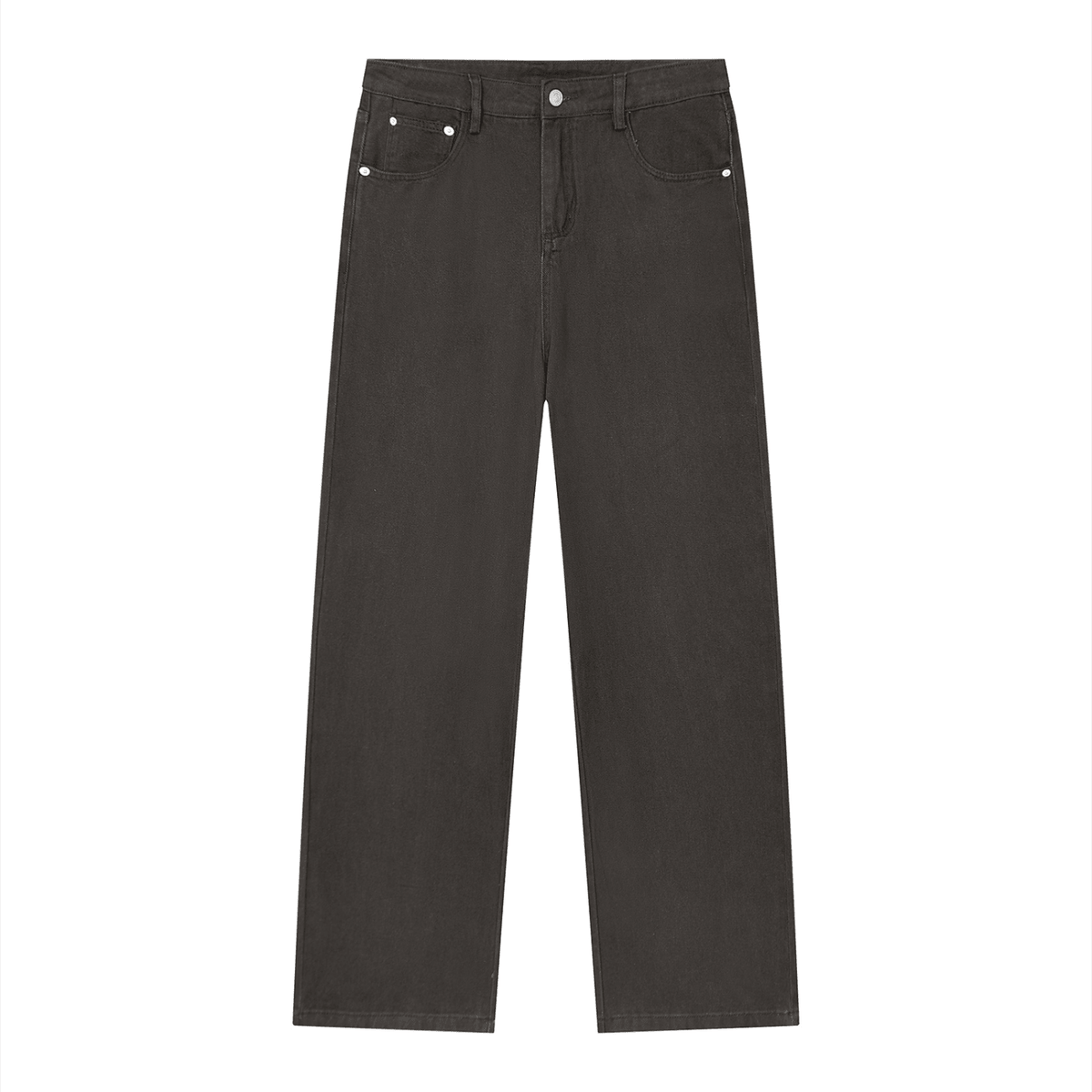 Men’s Vintage Wash Straight Leg Jeans - BLOOMORTAL