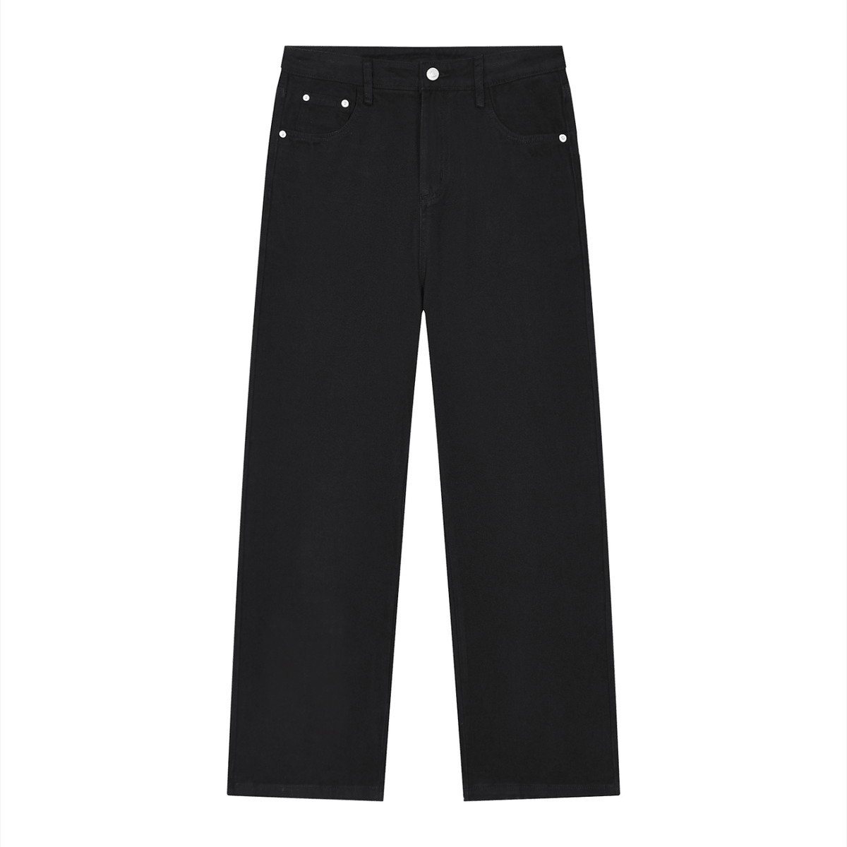 Men’s Vintage Wash Straight Leg Jeans - BLOOMORTAL