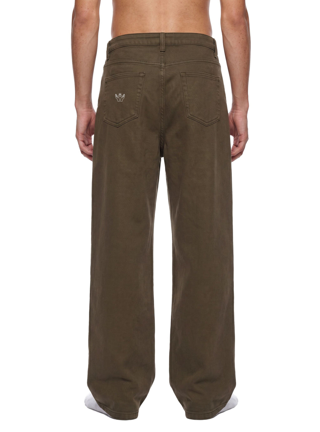 Men’s Vintage Wash Straight Leg Jeans - BLOOMORTAL
