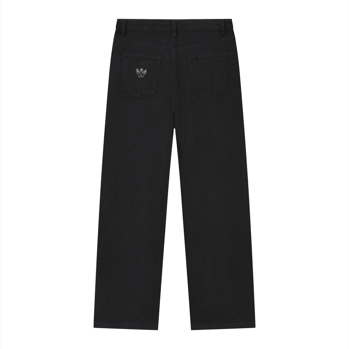 Men’s Vintage Wash Straight Leg Jeans - BLOOMORTAL