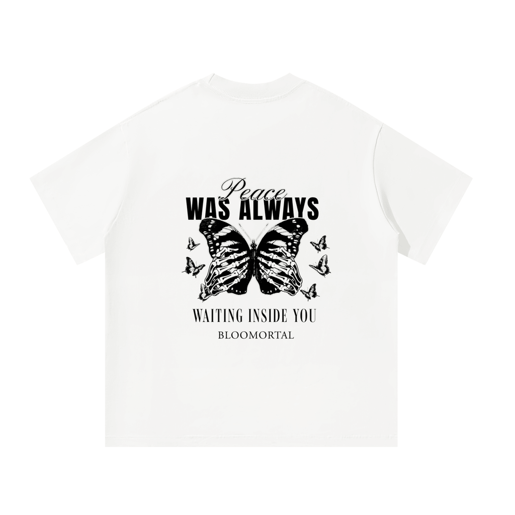 Peace Oversized T-Shirt - BLOOMORTAL