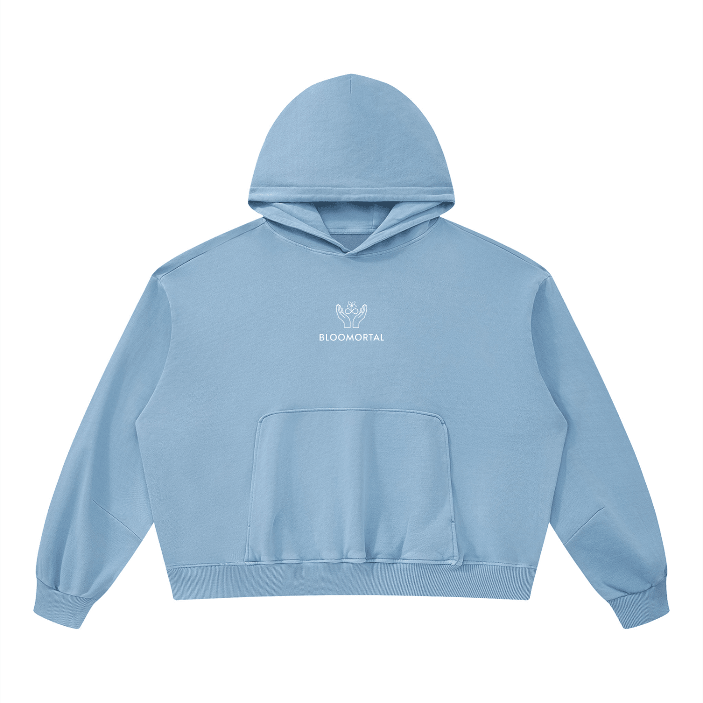 Set 1 - Boxy Vintage Washed Hoodie - BLOOMORTAL