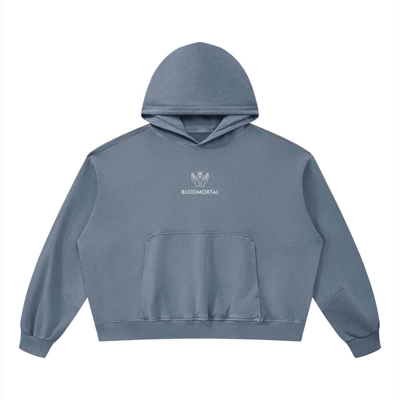Set 1 - Boxy Vintage Washed Hoodie - BLOOMORTAL