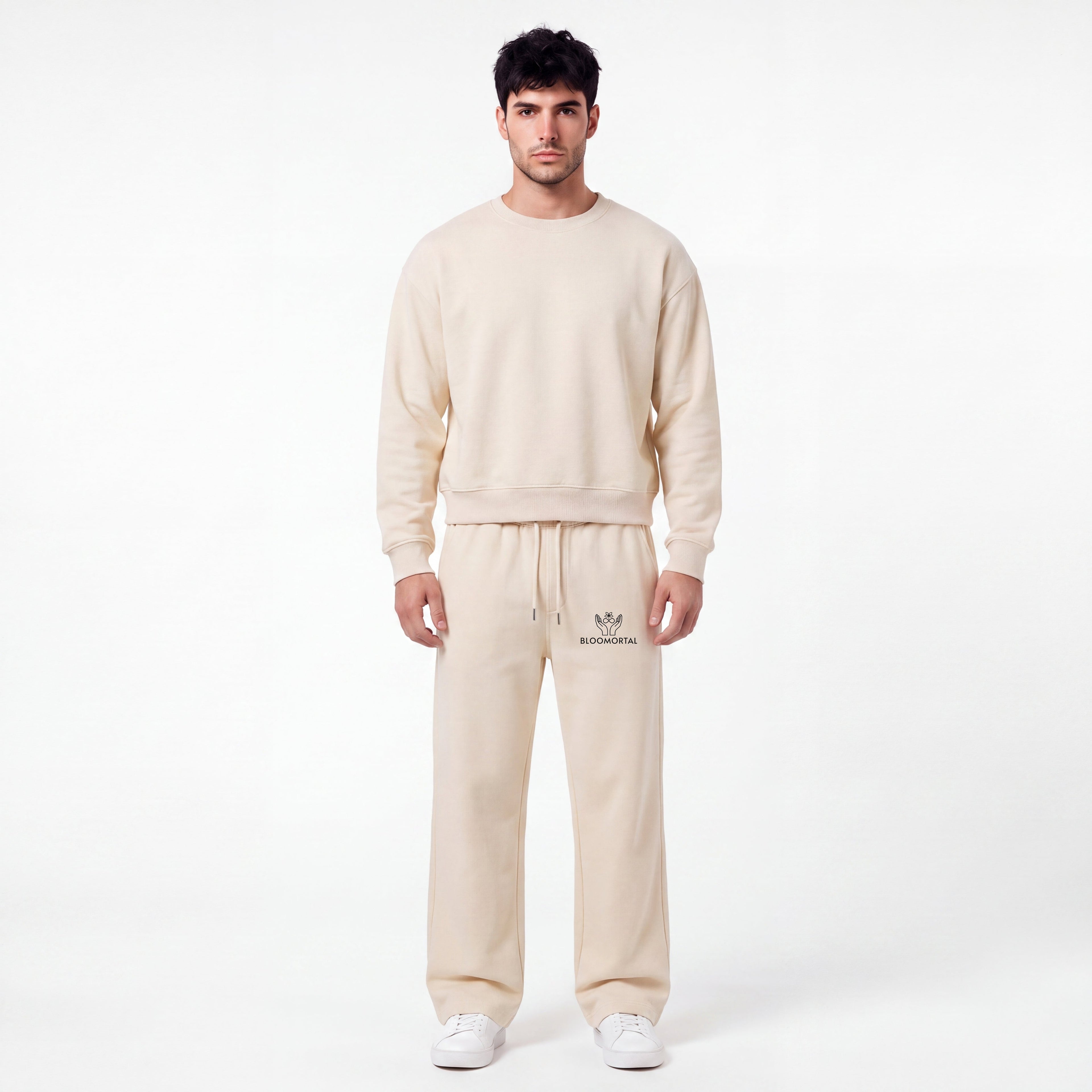 Set 2 - Drop Shoulder Sweatshirt - BLOOMORTAL