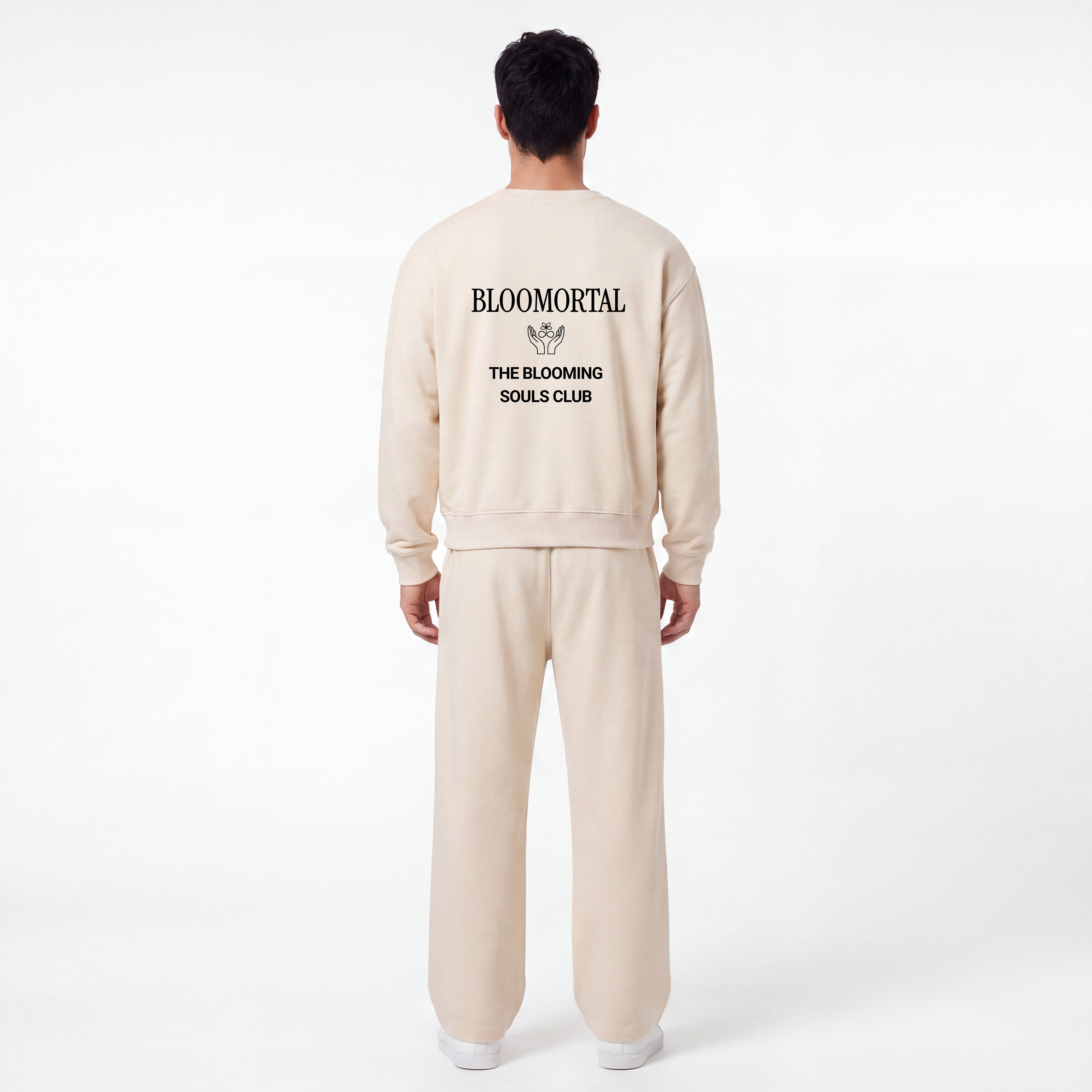 Set 2 - Fleece Straight Leg Pants - BLOOMORTAL