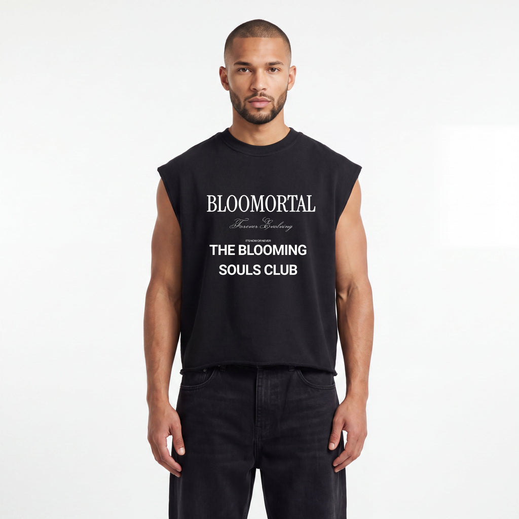 The Blooming Souls Club Boxy Men's Tank Top - BLOOMORTAL