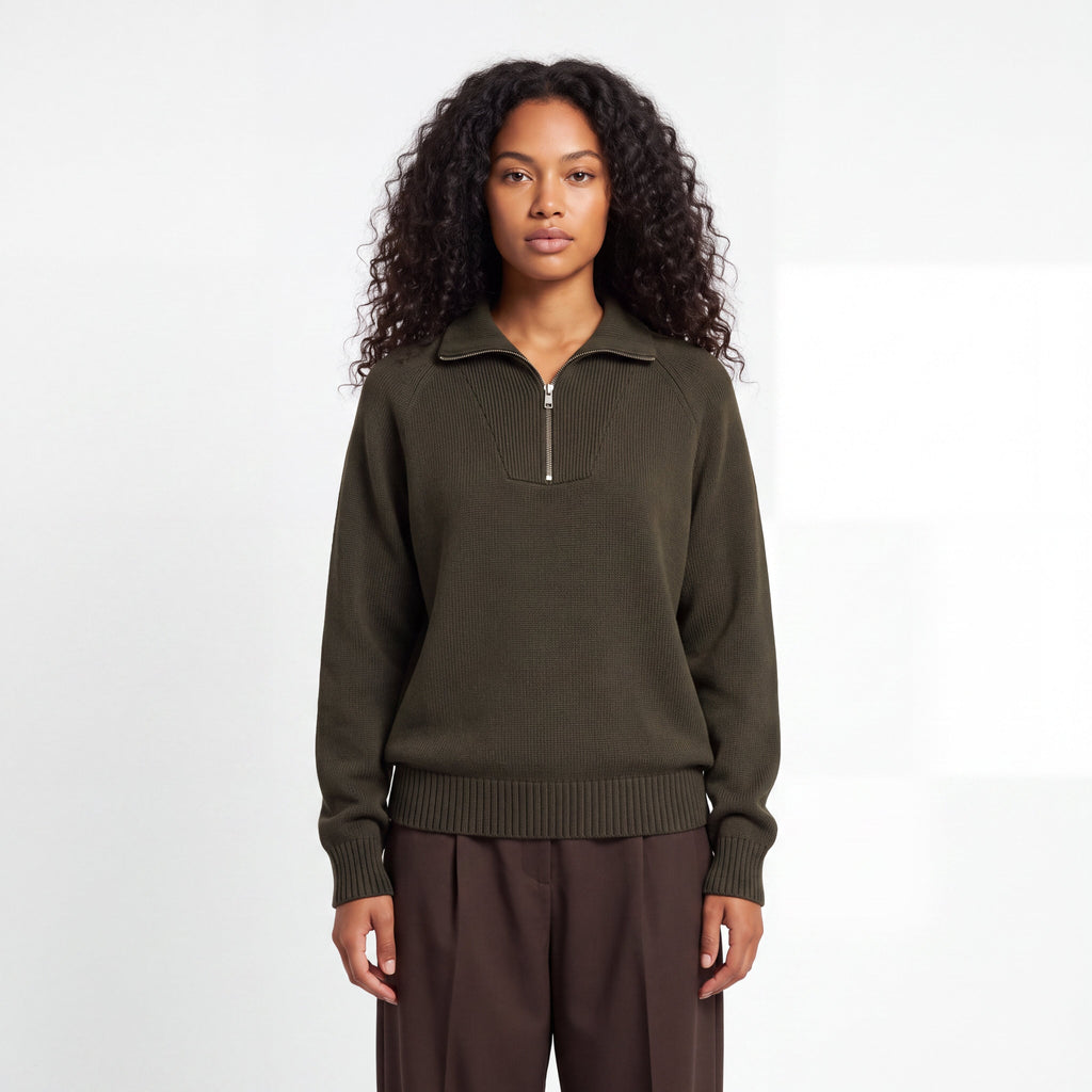 The Blooming Souls Club Unisex Quarter-Zip Pullover Sweatshirt - BLOOMORTAL