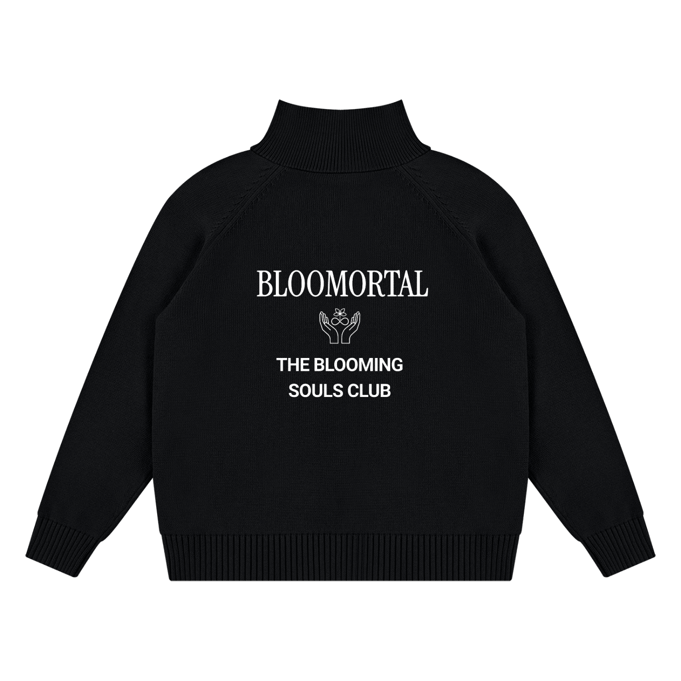 The Blooming Souls Club Unisex Quarter-Zip Pullover Sweatshirt - BLOOMORTAL