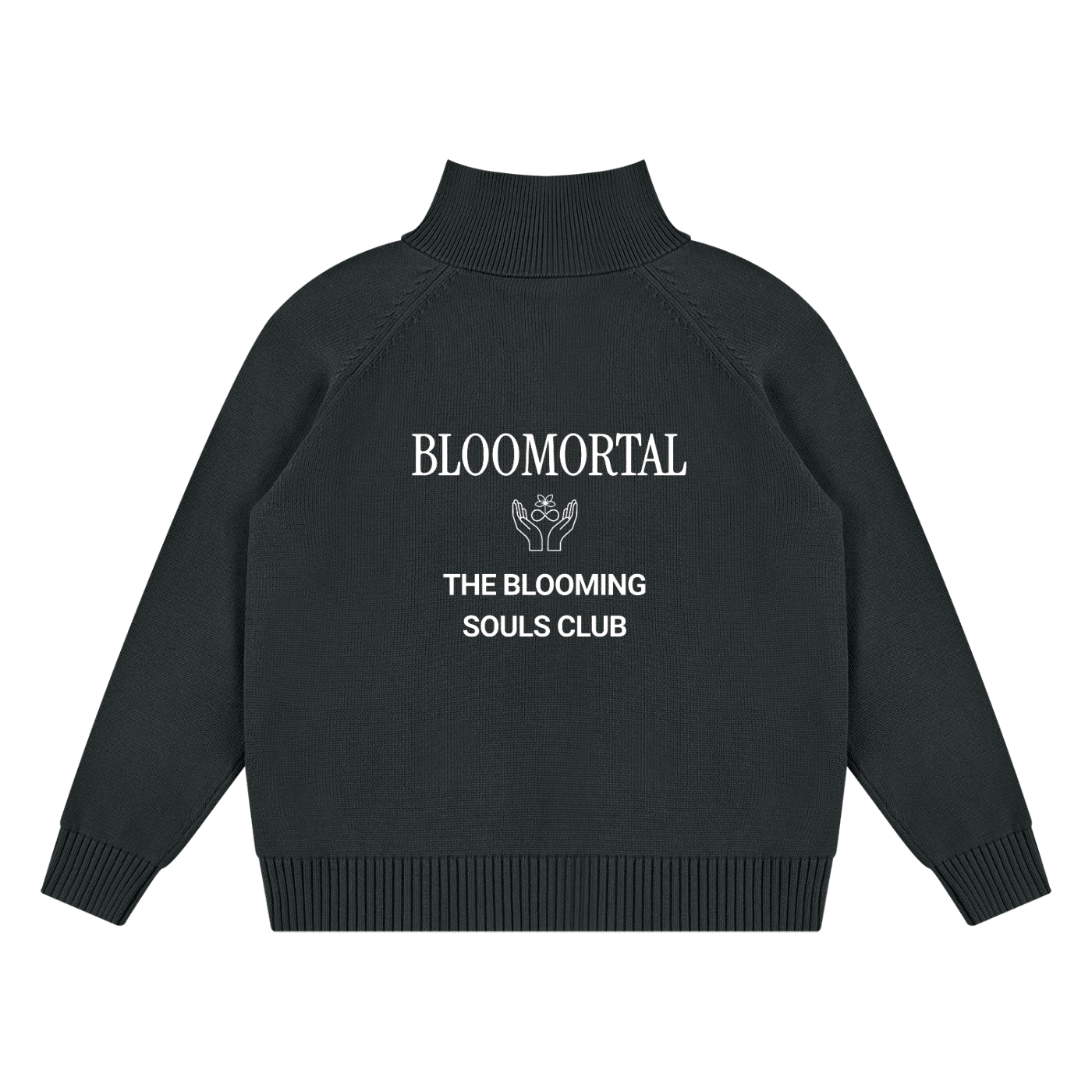 The Blooming Souls Club Unisex Quarter-Zip Pullover Sweatshirt - BLOOMORTAL