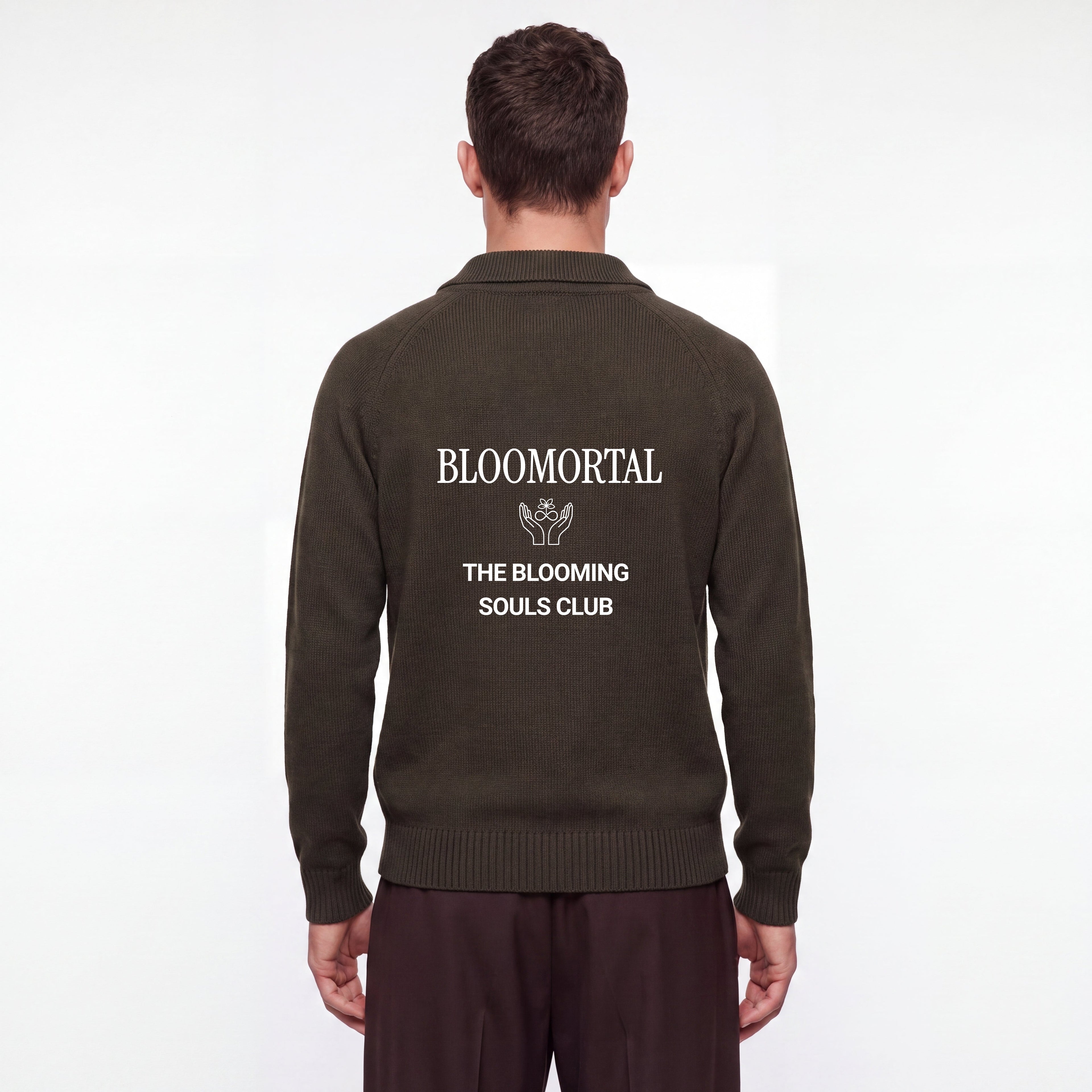 The Blooming Souls Club Unisex Quarter-Zip Pullover Sweatshirt - BLOOMORTAL