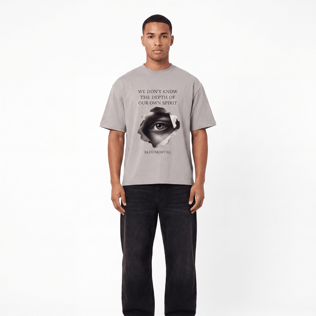 The Depth Of Our Own Spirit Oversized Unisex T-Shirt - BLOOMORTAL