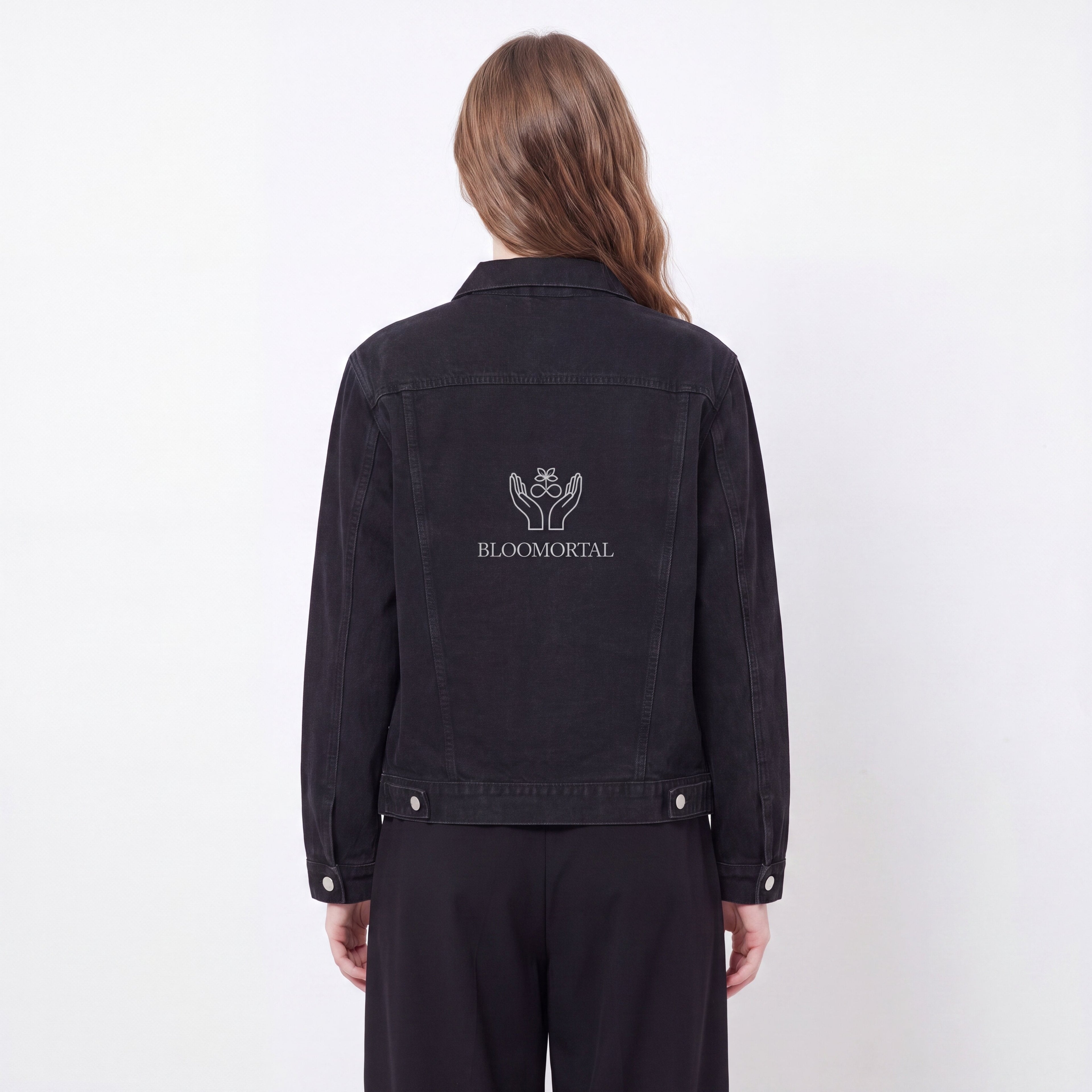 Vintage Wash Denim Jacket - BLOOMORTAL
