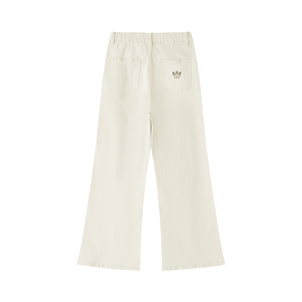Women's Flared Leg Jeans - BLOOMORTAL