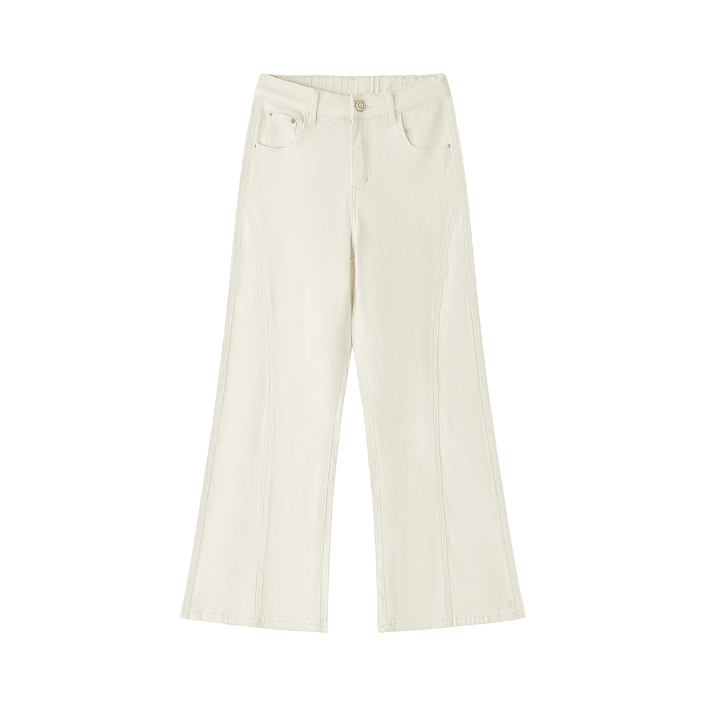 Women's Flared Leg Jeans - BLOOMORTAL