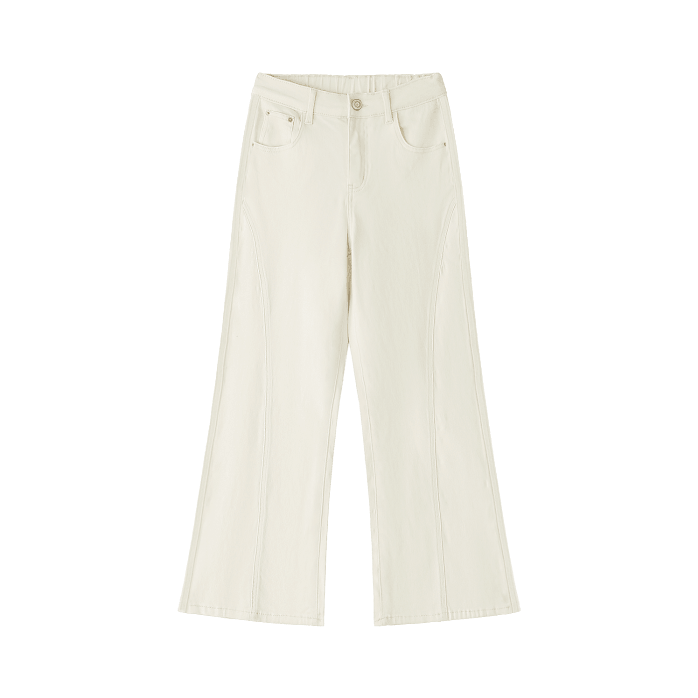Women's Flared Leg Jeans - BLOOMORTAL