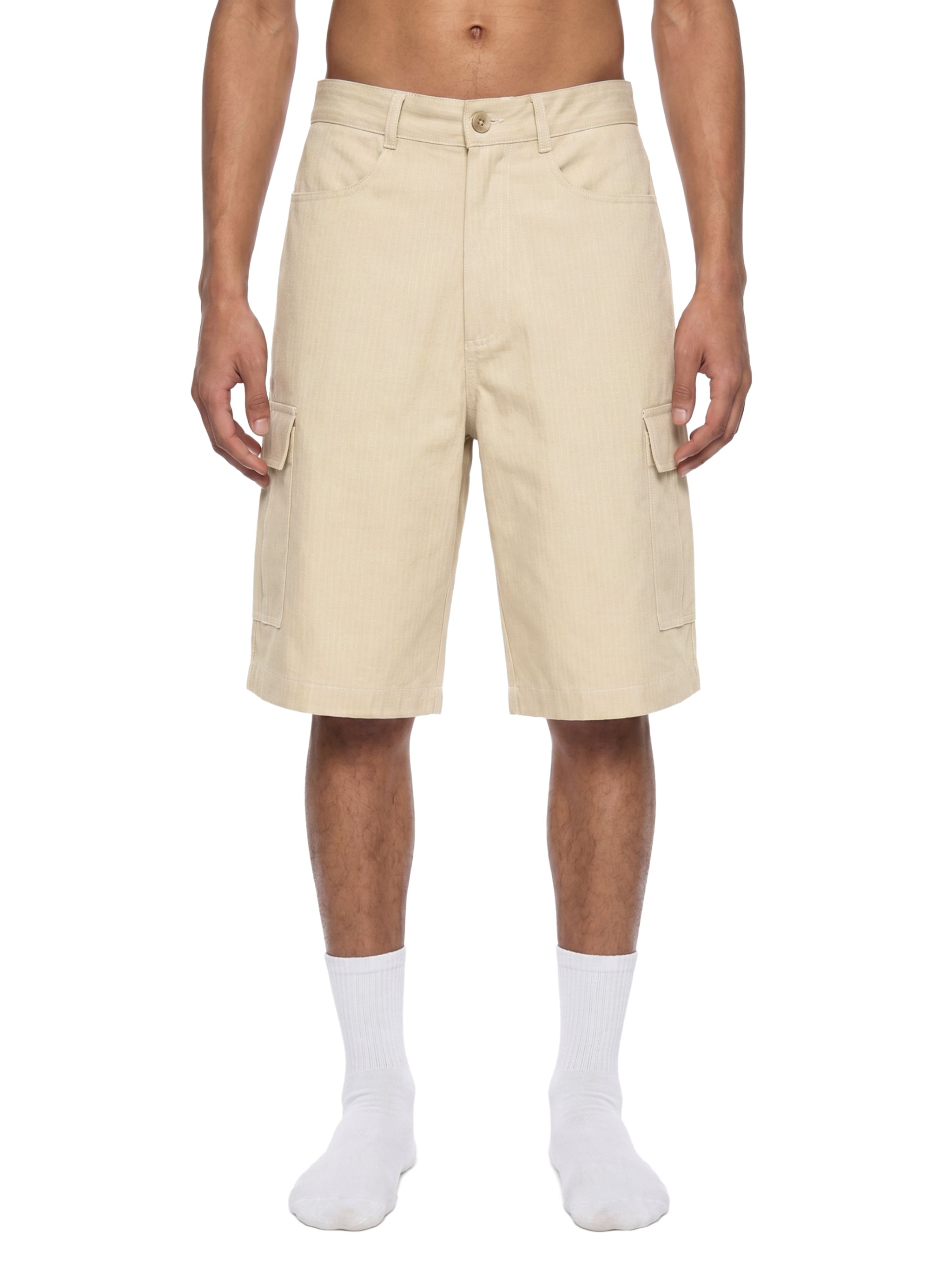 Woven Cargo Shorts - BLOOMORTAL