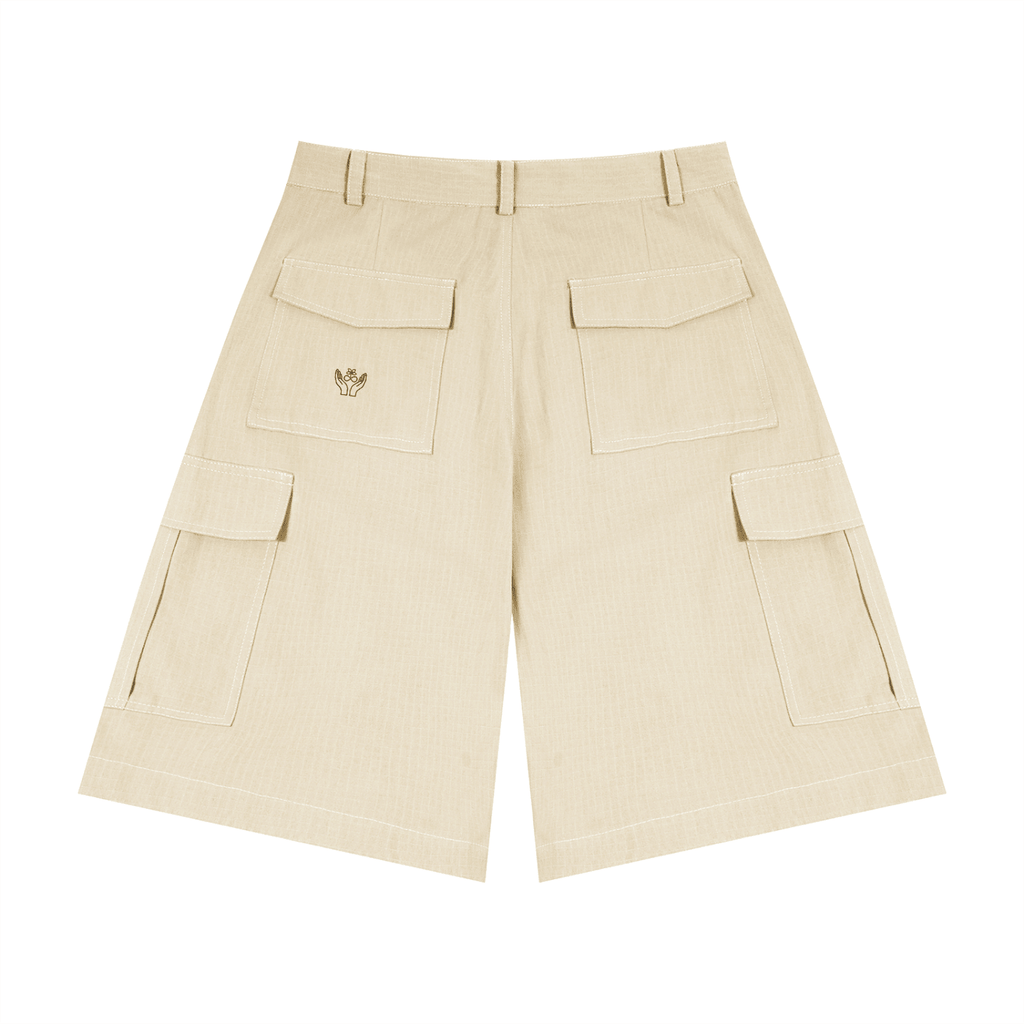 Woven Cargo Shorts - BLOOMORTAL