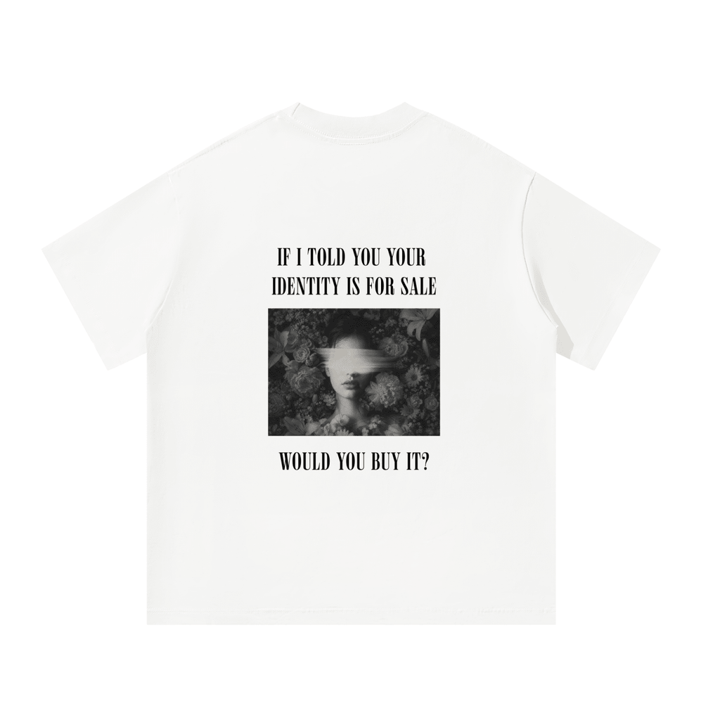 Your Identity Unisex Oversized T-Shirt - BLOOMORTAL