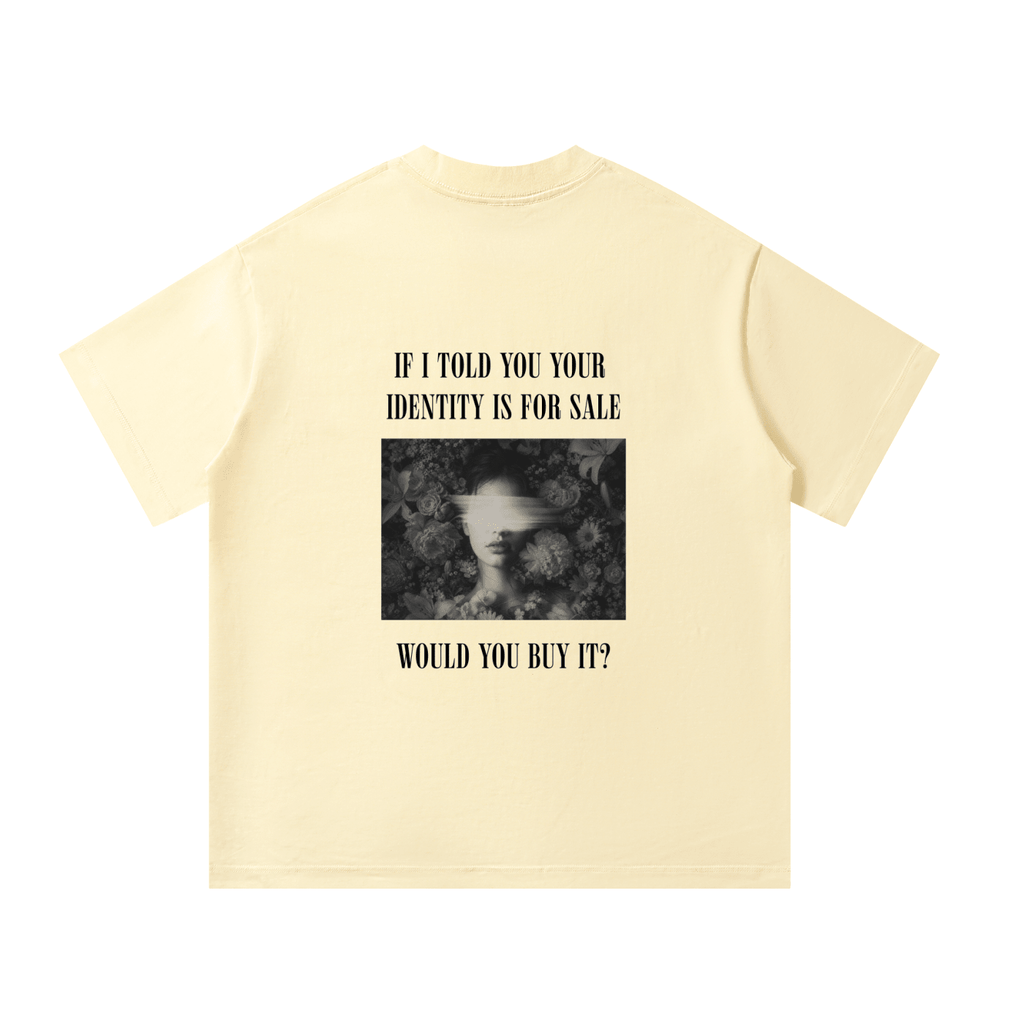 Your Identity Unisex Oversized T-Shirt - BLOOMORTAL