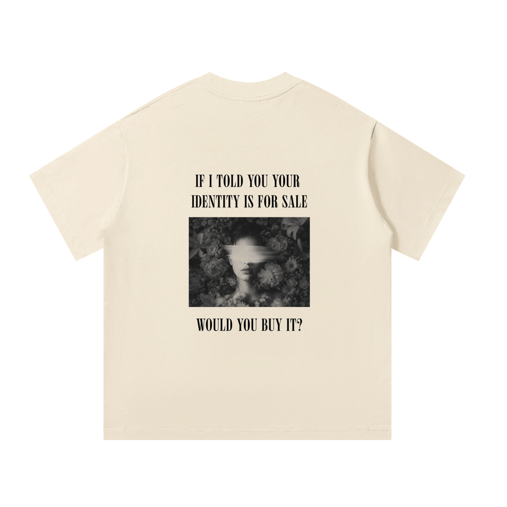 Your Identity Unisex Oversized T-Shirt - BLOOMORTAL