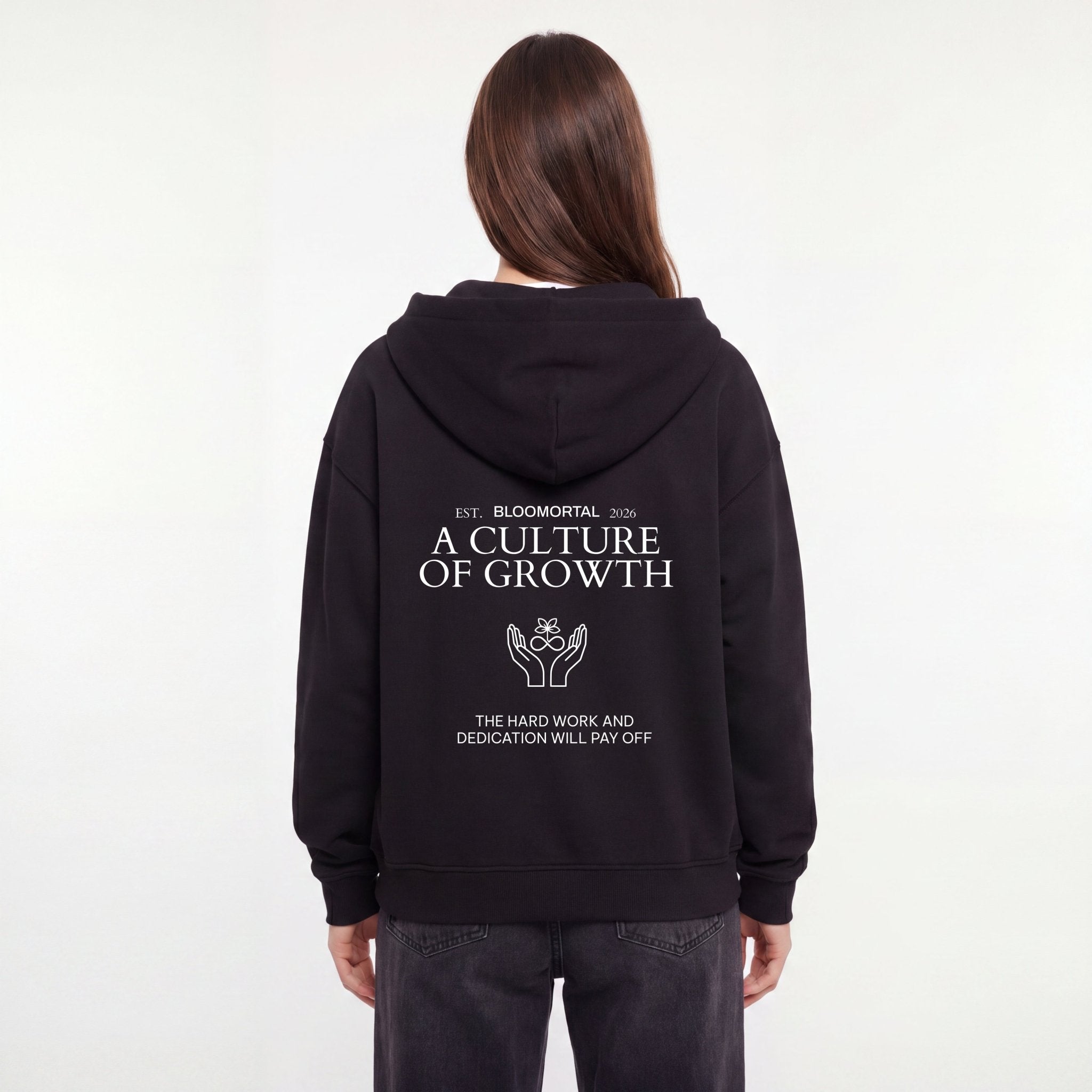 Zip-up Unisex Hoodie - BLOOMORTAL